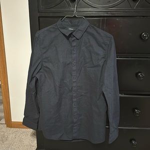 Marc Anthony slim fit long sleeve button down shirt size Large